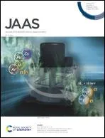 Journal of Analytical Atomic Spectrometry Journal Cover