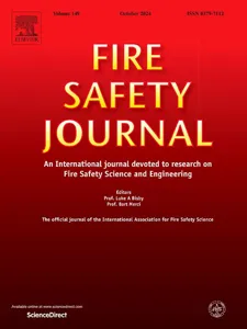 Fire Safety Journal Journal Cover