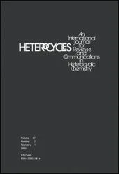 Heterocycles Journal Cover