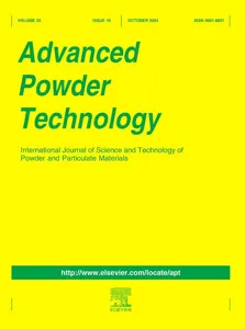 Advanced Powder Technology Journal Cover