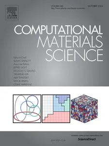 Computational Materials Science Journal Cover