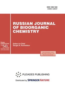 Russian Journal of Bioorganic Chemistry Journal Cover