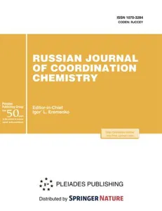Russian Journal of Coordination Chemistry Journal Cover