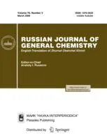 Russian Journal of General Chemistry Journal Cover