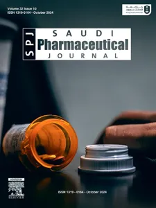Saudi Pharmaceutical Journal Journal Cover