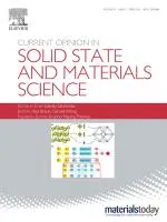 Current Opinion in Solid State & Materials Science Journal Cover