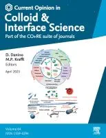 Current Opinion in Colloid & Interface Science Journal Cover
