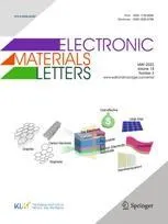 Electronic Materials Letters Journal Cover