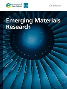 Emerging Materials Research Journal Cover