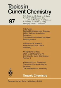Topics in Current Chemistry Journal Cover