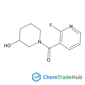 (2-Fluoro-3-pyridinyl)(3-hydroxy-1-piperidinyl)methanone