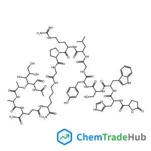 LHRH, N-Ac-muramyl-Ala-iso-Glu-LysNH2- structure