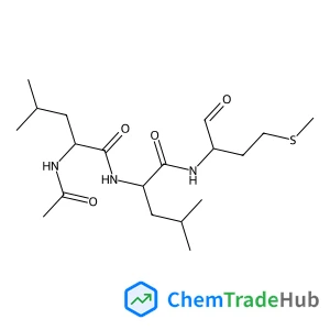 110115-07-6 - N-Acetyl-L-leucyl-N-[(2S)-4-(methylsulfanyl)-1-oxo-2-butanyl]-L-leucinamide