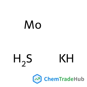 Molybdenum potassium sulfide structure