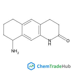 Benzo[g]quinolin-2(1H)-one, 9-amino-3,4,6,7,8,9-hexahydro- structure