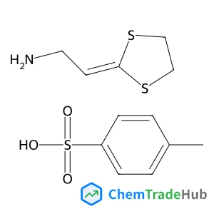 2-(1,3-Dithiolan-2-ylidene)ethanamine 4-methylbenzenesulfonate (1:1) structure