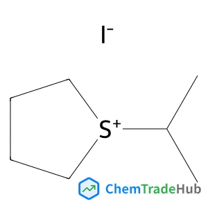 1-Isopropyltetrahydrothiophenium iodide structure