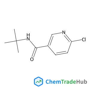 115309-58-5 - 6-Chloro-N-(2-methyl-2-propanyl)nicotinamide