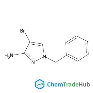 1-benzyl-4-bromo-1H-pyrazol-3-amine 1-benzyl-4-bromo-1H-pyrazol-3-amine
