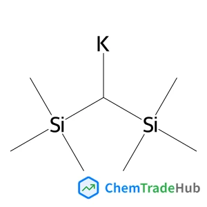 Potassium, [bis(trimethylsilyl)methyl]- structure