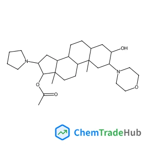 119302-24-8 - (2beta,3alpha,5alpha,16beta,17beta)-3-Hydroxy-2-(4-morpholinyl)-16-(1-pyrrolidinyl)androstan-17-yl acetate