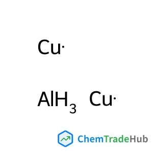 Aluminium--copper (1/2) structure