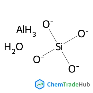Aluminum oxide silicate (Al1.47O0.95(SiO4)0.26) structure