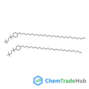 123359-41-1 - 2-[2-[2-[2-[2-[2-[2-[2-[2-[4-(2,5,5-Trimethylhexan-2-yl)cyclohexyl]oxyethoxy]ethoxy]ethoxy]ethoxy]ethoxy]ethoxy]ethoxy]ethoxy]ethanol;2-[2-[2-[2-[2-[2-[2-[2-[2-[2-[4-(2,5,5-trimethylhexan-2-yl)cyclohexyl]oxyethoxy]ethoxy]ethoxy]ethoxy]ethoxy]ethoxy]ethoxy]ethoxy]ethoxy]ethanol
