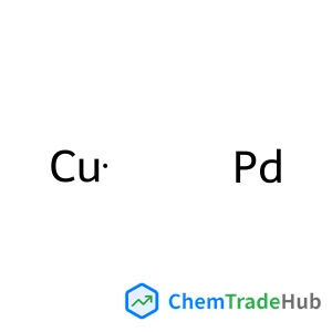 Copper, compd. with palladium (5:1) structure