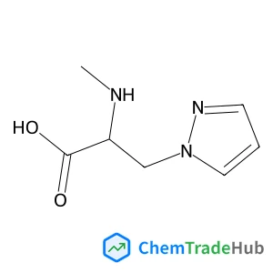 1250340-71-6 - 2-(methylamino)-3-(1H-pyrazol-1-yl)propanoic acid