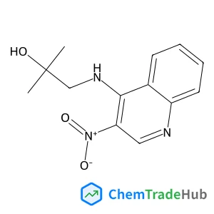 2-Methyl-1-((3-nitroquinolin-4-yl)amino)propan-2-ol 2-Methyl-1-((3-nitroquinolin-4-yl)amino)propan-2-ol