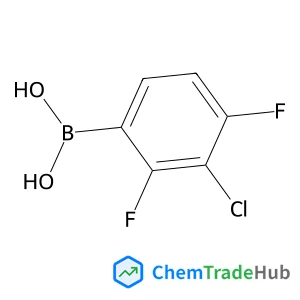 (3-Chloro-2,4-difluorophenyl)boronic acid (3-Chloro-2,4-difluorophenyl)boronic acid
