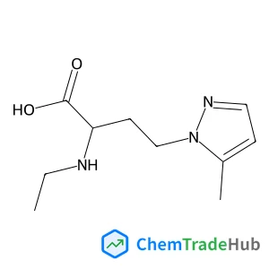 1341697-18-4 - 2-(Ethylamino)-4-(5-methyl-1H-pyrazol-1-yl)butanoic acid
