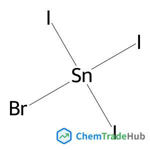Bromo(triiodo)stannane structure