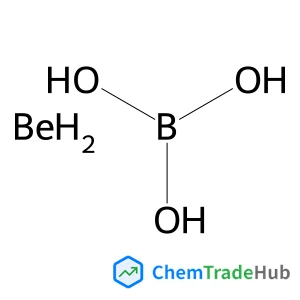 Boric acid (H3BO3), beryllium salt (2:3) (8CI,9CI) structure