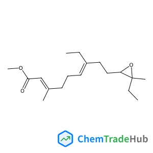 13804-51-8 - Methyl (2E,6E)-7-ethyl-9-[(2R,3S)-3-ethyl-3-methyl-2-oxiranyl]-3-methyl-2,6-nonadienoate