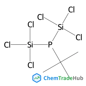 2-tert-Butyl-1,1,1,3,3,3-hexachlorodisilaphosphane structure
