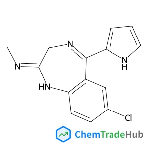 139339-45-0 - 7-Chloro-N-methyl-5-(1H-pyrrol-2-yl)-3H-1,4-benzodiazepin-2-amine