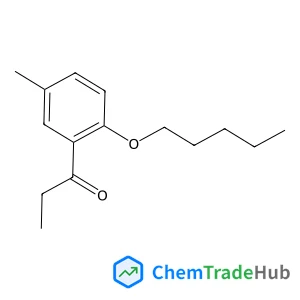 1-[5-Methyl-2-(pentyloxy)phenyl]-1-propanone structure