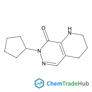 7-Cyclopentyl-1,3,4,7-tetrahydropyrido[2,3-d]pyridazin-8(2H)-one structure