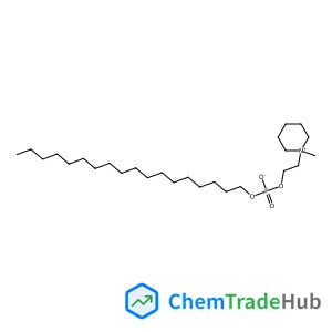2-(1-Methyl-1-piperidiniumyl)ethyl octadecyl phosphate 2-(1-Methyl-1-piperidiniumyl)ethyl octadecyl phosphate