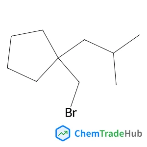 1-(Bromomethyl)-1-isobutylcyclopentane 1-(Bromomethyl)-1-isobutylcyclopentane