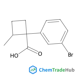 1537320-72-1 - 1-(3-Bromophenyl)-2-methylcyclobutanecarboxylic acid