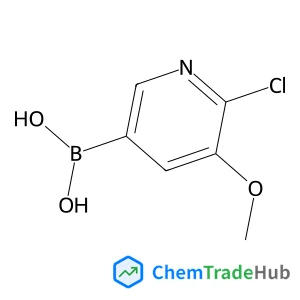 (6-Chloro-5-methoxy-3-pyridinyl)boronic acid (6-Chloro-5-methoxy-3-pyridinyl)boronic acid