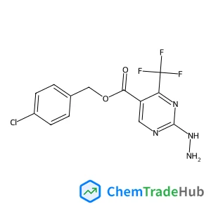 175137-33-4 - 4-Chlorobenzyl 2-hydrazino-4-(trifluoromethyl)-5-pyrimidinecarboxylate
