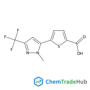 175202-29-6 - 2-[1-Methyl-3-(trifluoromethyl)pyrazol-5-yl]thiophene-5-carboxylic acid