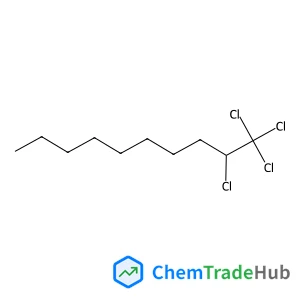 1,1,1,2-Tetrachlorodecane structure