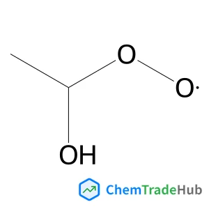 (1-Hydroxyethyl)dioxidanyl structure