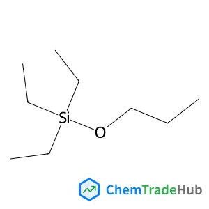 Triethylpropoxysilane structure
