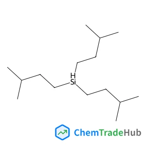 Tris(3-methylbutyl)silane structure